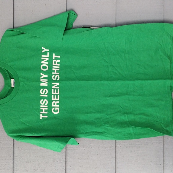 Green Shirt Novelty - Picture 2 of 3